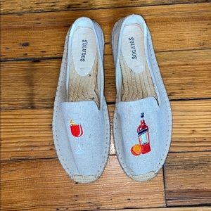 Soludos Aperol Spritz flats